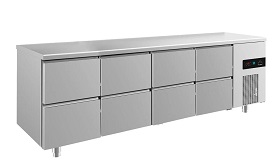 Kühltisch mit Schubladen Kühltisch mit Schubladen