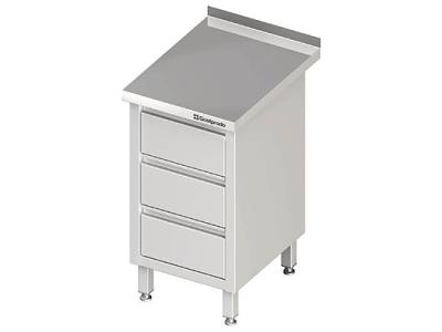 Edelstahl Schubladentische