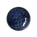 Vida Dark Ocean Teller flach &Oslash; 19 cm  artikelnr: g63349