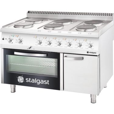  Stalgast 700 ND Elektro-Herd mit Backofen (GN 2/1) 6-Platten  kaufen