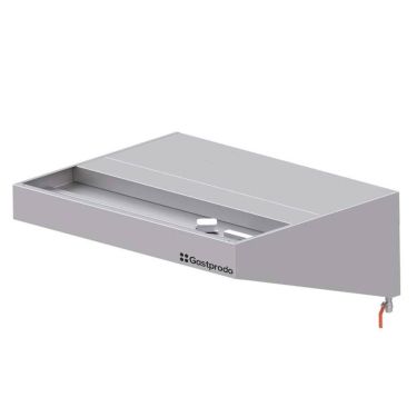  Edelstahl Wandhaube "BASIC LINE" Schr&auml;gform mit Flammschutzfilter Typ B  kaufen