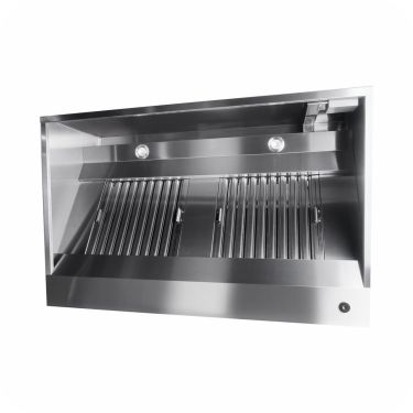  Edelstahl Wandhaube Pro Kastenform mit Flammschutzfilter Typ B  kaufen