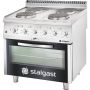 Stalgast 700 ND Elektro-Herd mit Backofen (GN 2/1)  4-Platten  kaufen