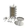  Gas D&ouml;ner Kebab / Gyros / Shawarma Grill - 4 Brenner - 50 kg - Motor oben  kaufen