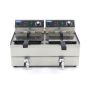  Elektro Fritteuse Maxima - 2 x 13 Liter mit Ablasshahn  kaufen