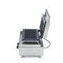  Waffeleisen Corn Dog und Hot Dog am Stiel - 6 St&uuml;ck - ca. 140 x 30 x 40 mm - mit Timer  kaufen