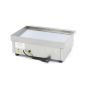 Elektro Grillplatte - Glatt - glatt hartverchromt - 1 Heizzone - 55 cm  artikelnr: g51047