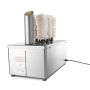  Glaspolierer / Gl&auml;serpoliermaschine - 8 B&uuml;rsten - 600 Gl&auml;ser/Stunde  kaufen