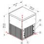 Flockeneisbereiter G 280 HC Air - 280 kg/24h  artikelnr: g59630