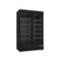 K&uuml;hlschrank mit 2 Glast&uuml;ren Modell GTK 1000 PRO schwarz  artikelnr: g52362