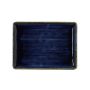 Vida Dark Ocean Teller flach eckig 23 x 17 cm  artikelnr: g63357