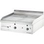 Gas Griddleplatte 700 ND - gerillt hartverchromt - 2 Heizzone  artikelnr: g62382