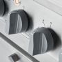  Gasherd Basic mit 4 Brennern (4x3,5) und Elektro-Umluft-Backofen GN 2/1  kaufen