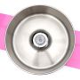 Zuckerwattemaschine mit Wagen - &Oslash; 52 cm - Rosa  artikelnr: g73041
