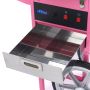 Zuckerwattemaschine mit Wagen - &Oslash; 52 cm - Rosa  artikelnr: g73041