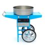  Zuckerwattemaschine mit Wagen - &Oslash; 52 cm - Blau  kaufen