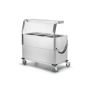  Bain-Marie Wagen 3x GN1/1 & Hustenschutz mit LED-Beleuchtung und Frontglas  kaufen
