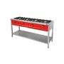  Gasherd Pro 4x 8 kW - 4 Flammen  kaufen