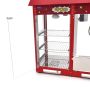  Maxima Popcornmaschine - 150gr - mit Warmhaltevitrine  kaufen