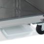 Edelstahl Fischk&uuml;hlschrank - 600 l - 7 Beh&auml;lter (60 x 40 cm) - auf R&auml;dern  artikelnr: g74060