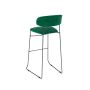  Barhocker Mundo Velours gepolstert Gr&uuml;n  kaufen