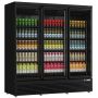 Getr&auml;nkek&uuml;hlschrank Unnicool schwarz - 1530 Liter  artikelnr: g76207