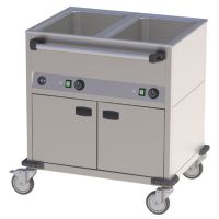  Bain-Marie Wagen 2 x GN 1/1 mit beheiztem Unterschrank  kaufen