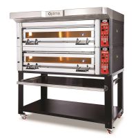 Bäckerei- & Konditoreiofen 2 Backkammern inkl. Haube & Untergestell kaufen