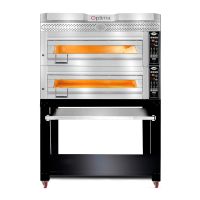 Konditoreiofen "Optima Series 84" 2 Backkammern inkl. Haube & Untergestell  artikelnr: g16108