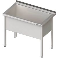 Edelstahl Topfspüle 1 Becken 70 x 70 x 85 cm - 40 cm Beckenhöhe kaufen