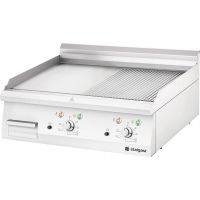 Gas Griddleplatte 700 ND - ½ glatt / ½ gerillt - 2 Heizzonen kaufen