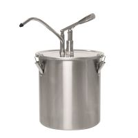  Zylindrischer Soßenspender mit 10 L Edelstahleimer  kaufen