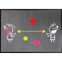  Hinweismatte / Schmutzfangmatte "COVID-19"  kaufen