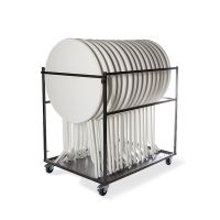 Stehtisch Transportwagen groß kaufen