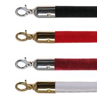  Absperrkordel Velours mit poliertem Edelstahl Beschlag  kaufen