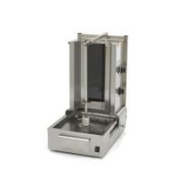 Elektro Döner Kebab / Gyros / Shawarma Grill - 2 Brenner - 20 kg - Motor unten kaufen