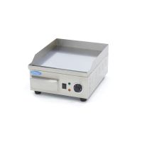Elektro Grillplatte - glatt verchromt - 1 Heizzone - 36 cm  artikelnr: g51059