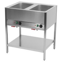 Bain-Marie Station 2x Becken für 1/1 GN kaufen