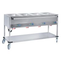 Bain-Marie Wagen BW4L Speisenausgabewagen 4x GN1/1 Griff längsseitig kaufen