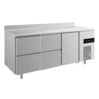 Kühltisch GaPo KT3ZZTA mit 1x Tür & 2x 2 Schubladen + AK kaufen