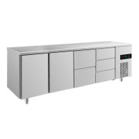 Kühltisch GaPo KT4TTZD mit 2x Türen, 1x 2 Schubladen & 1x 3 Schubladen kaufen