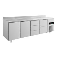 Kühltisch GaPo KT4TTDZA mit 2x Türen, 1x 2 Schubladen & 1x 3 Schubladen + AK kaufen