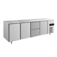 Kühltisch GaPo KT4TTZT mit 3x Türen & 1x 2 Schubladen kaufen