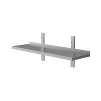 Edelstahl Wandbord / Wandregal PRO mit Wandschienen kaufen