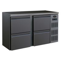  Flaschenk&uuml;hltisch BBC240 schwarz -  350L - 4 Schubladen  kaufen