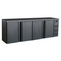  Flaschenkühltisch BBC410 schwarz - 698L - 4 Türen  kaufen