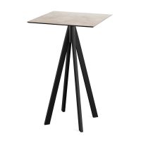  Stehtisch Infinity Schwarz eckig 70 x 70 cm  kaufen