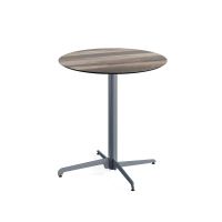  Bistrotisch / Terrassentisch X Cross Grau rund &Oslash; 70 cm  kaufen