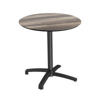  Bistrotisch / Terrassentisch X Cross Schwarz rund &Oslash; 70 cm  kaufen