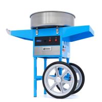  Zuckerwattemaschine mit Wagen - Ø 52 cm - Blau  kaufen